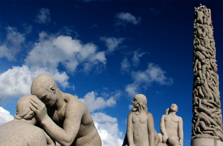 Скульптуры в Осло