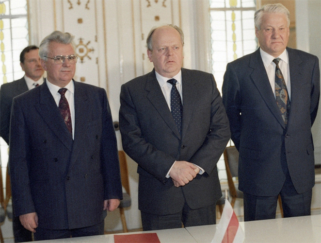 Подписание беловежского соглашения