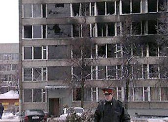 Пожар в общежитии РУДН