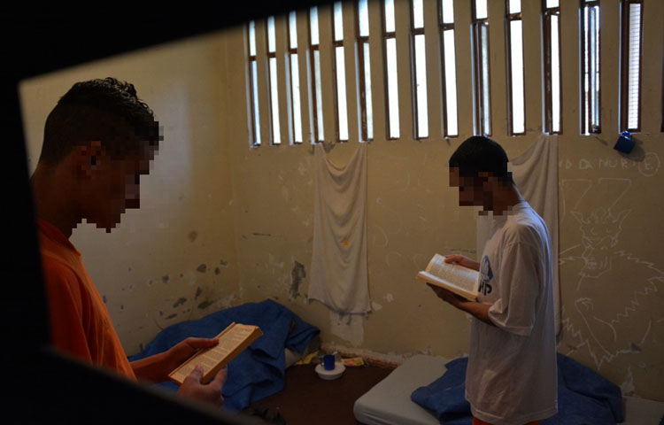 Книги в бразильской тюрьме