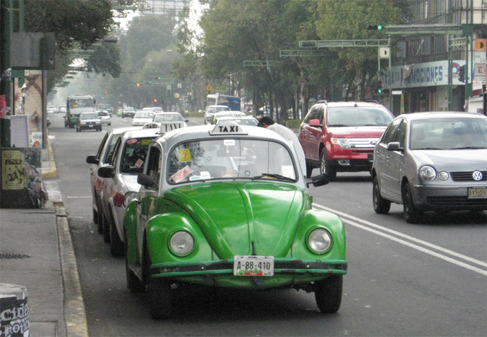 Такси в Мексике