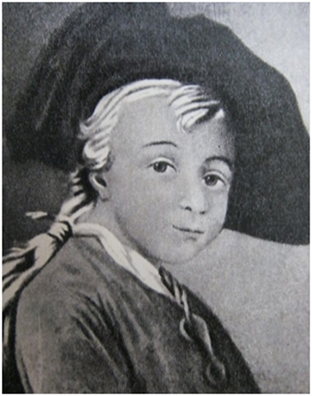 Александр Васильевич Суворов в детстве