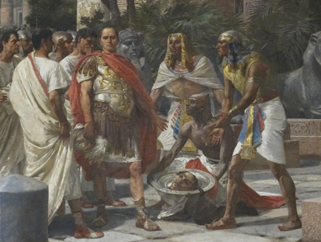 Цезарь в Египте