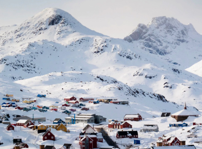 Гренландия зимой
