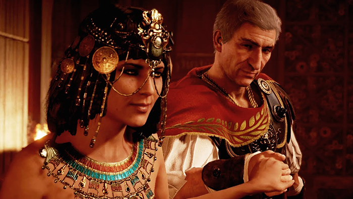 Клеопатра и Цезарь