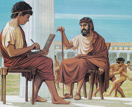Школа в Древней Греции