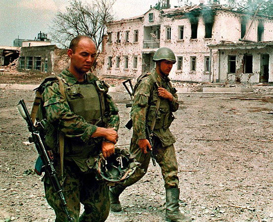 Во время первой чеченской войны